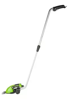 Ножницы "Greenworks" 7,2V садовые с встроенным аккумулятором 2 Ah и телескопической ручкой