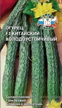 Огурец "Седек" Китайский холодоустойчивый F1 0,2г