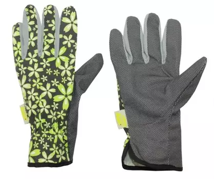 Перчатки "Listok" хлопковые салатовые L 1 пара