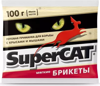 Приманка "Avgust" Super CAT для борьбы с крысами и мышами 100г