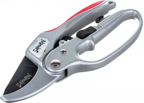 Секатор "Samurai" IPSRC-55TA садовый с храповым механизмом 205мм