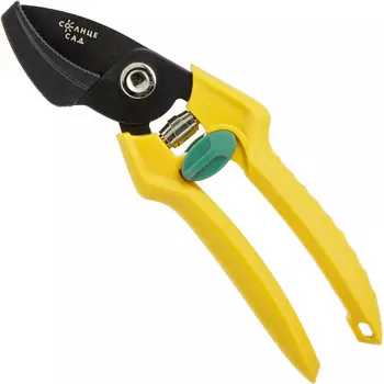 Секатор "Солнце Сад" с наковаленкой 15мм