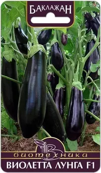 Семена Баклажан "Биотехника" Виолетта Лунга F1 20шт