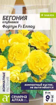 Семена Бегония "Семена Алтая" Фортун F1 Еллоу клубневая 5шт