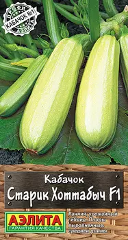 Семена Кабачок цуккини "Аэлита" Старик Хоттабыч F1 5шт