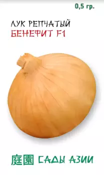 Семена Лук репчатый "Сады Азии" Бенефит F1 0.5г