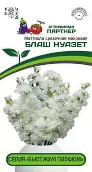 Семена Маттиола срезочная махровая "Партнер" Блаш Нуазет 10шт