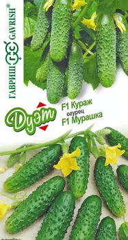 Семена Огурец "Гавриш" Кураж F1 и Мурашка F1 20шт
