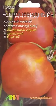 Семена Томат "Мязина Л.А." Сердцевидный красный низкорослый 5шт