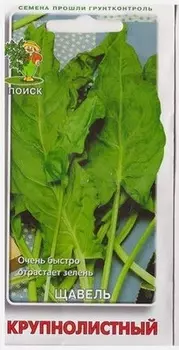 Щавель "Поиск" Крупнолистный 1г