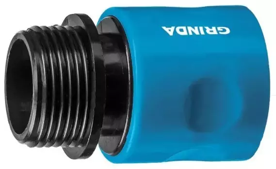 Соединитель "Grinda" быстросъемный PROLine TT-34E для шланга, 3/4" с внешней резьбой