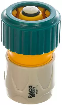 Соединитель "Raco" Original с автостопом быстросъёмный для шланга 3/4"