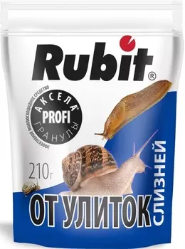 Средство "Rubit" от улиток и слизней Аксела 210г