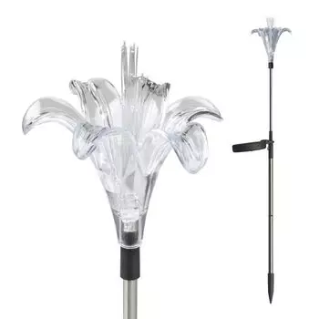 Светильник садовый "Uniel" Lily на солнейных батареях
