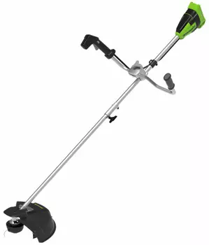 Триммер аккумуляторный "Greenworks" GD40BCB, 40V, 40 см, бесщеточный, с АКБ 4АЧ и ЗУ