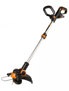 Триммер аккумуляторный "WORX" WG163E.2 30 см, 20В, 1*2,0 Ач и ЗУ