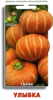 Тыква "Поиск" Улыбка крупноплодная 10шт