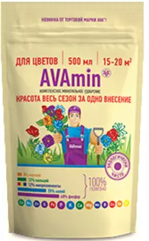 Удобрение "AVAmin" для цветов 500мл
