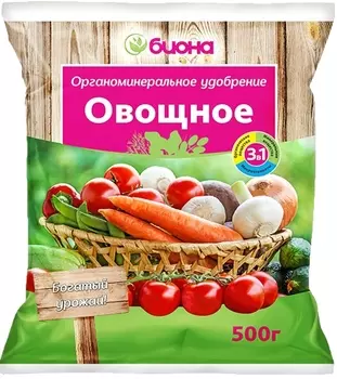 Удобрение "Биона" Овощное 500г