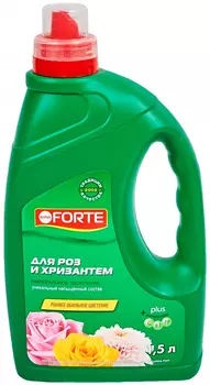 Удобрение "Bona Forte" для роз и хризантем 1,5л