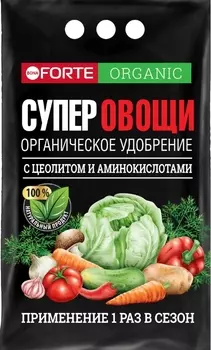 Удобрение "Bona Forte" обогащенное цеолитом и аминокислотами Супер Овощи 2кг