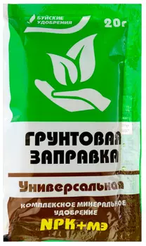 Удобрение "Буйские удобрения" Грунтовая заправка универсальная 20г