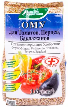 Удобрение "Буйские удобрения" ОМУ для томатов, перцев, баклажанов 1кг