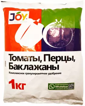 Удобрение "Joy" томаты, перцы и баклажаны 1кг