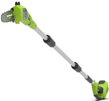 Высоторез аккумуляторный "Greenworks" G40PSF, 40V, 20 см, без АКБ и ЗУ