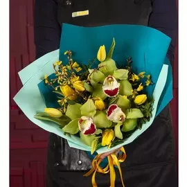 Букет-дуэт "Музыкальное сопровождение"