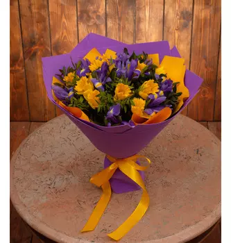 Букет-дуэт "Первые ноты весны"