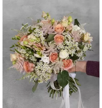 Букет «Изысканная пастель»