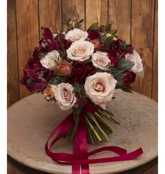 Букет-квартет "Мелодическая линия"