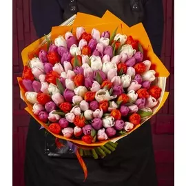 Букет-квартет "Саксофон" (25,35,51,75 или 101)