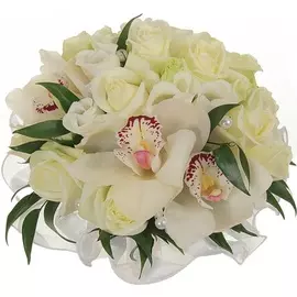 Букет невесты "Белоснежная мечта"