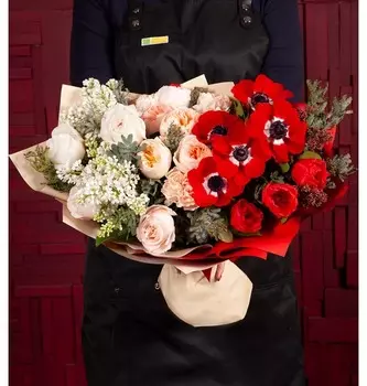 Букет-оркестр "Этюд о любви"