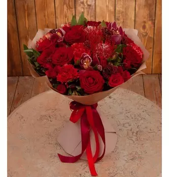 Букет-оркестр "Клавиши любви"