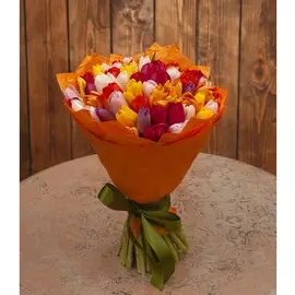 Букет-оркестр "Краски весны" (25,35,51,75,101 или 151)