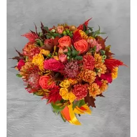 Букет-оркестр "Пламя страсти"