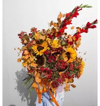 Букет-оркестр "Улыбка осени"
