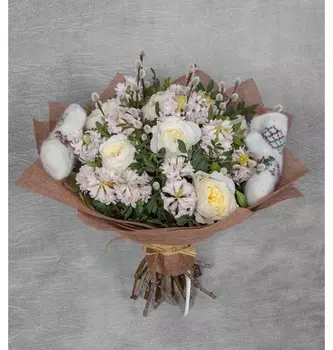 Букет "Пушистые объятия"