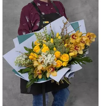 Букет "Райский сад". Цветы на заказ с доставкой.