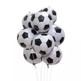 Букет шаров "Футбольные мячи" (7 или 15 шаров)