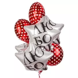 Букет шаров "Горошинка" (7 или 15 шаров)