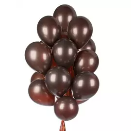 Букет шаров "Горячий шоколад" (15 или 31 шар)