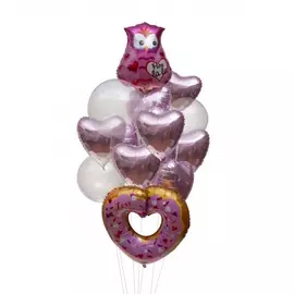 Букет шаров "Кокетка"