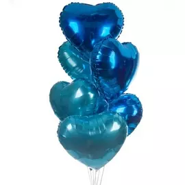 Букет шаров "Лазурь" (7 или 15 шаров)