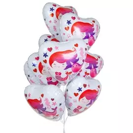 Букет шаров "Люблю тебя!" (9 или 18 шаров)