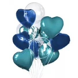Букет шаров "Морской бриз" (11 или 21 шар)