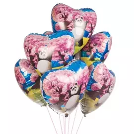 Букет шаров "Панда" (7 или 15 шаров)
